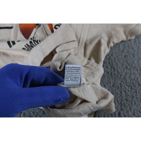 Dolce Gabbana Mens Polo Shirt 2XL I Wanna Make Love In a Tepee Graphic Print - Picture 4 of 6